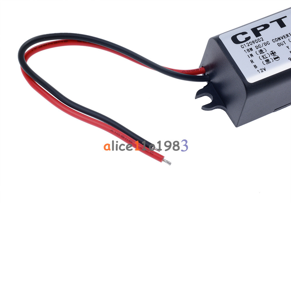 DC DC Converter 12V Step Down to 9V 2A 15W Power Supply Module Waterproof