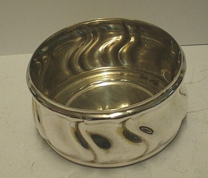 Antique German Silver Plated Wine Bottle Coaster (SP17)