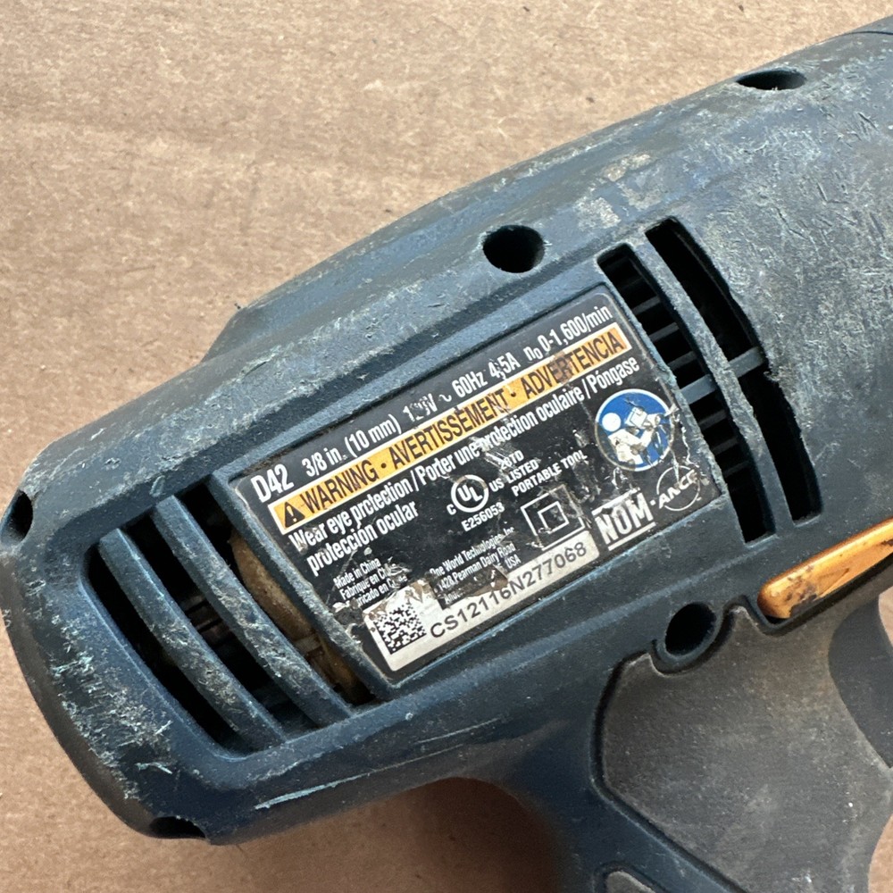 Ryobi D42 3/8" Corded Electric Drill