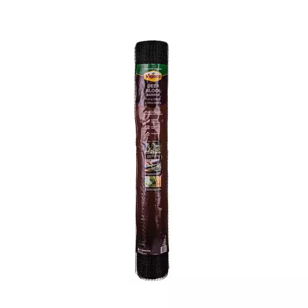 7 Ft. X 100 Ft. Polypropylene Deer Block Netting, UV Treated