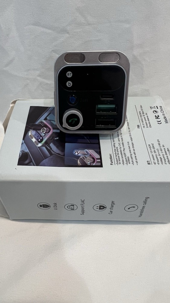 Bluetooth Car FM Transmitter MP3 Player Audio Music Stereo Adapter USB Charger