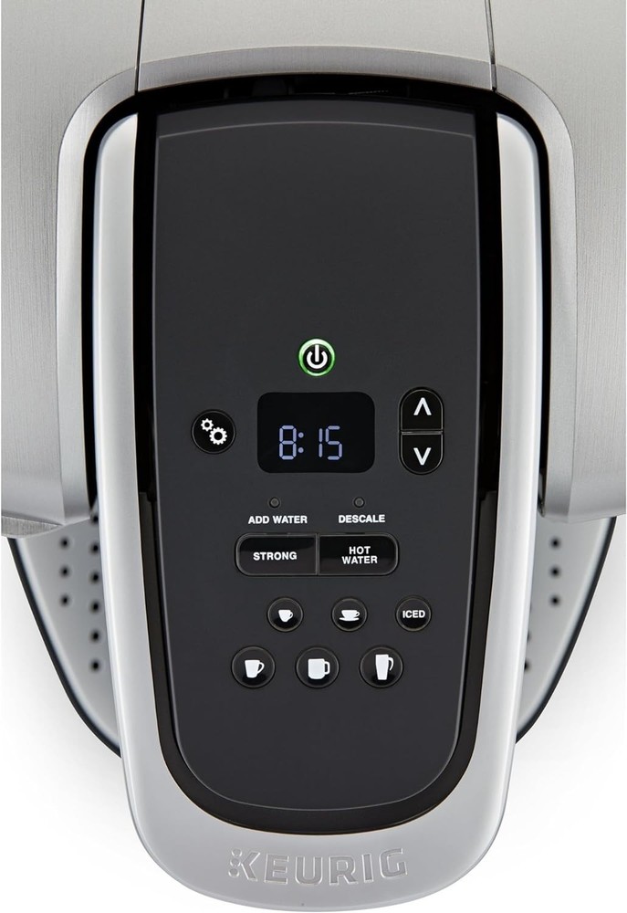 Modern Design - Temperature Control - Brushed Silver