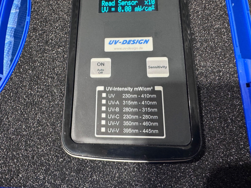 UV-Design UV-A Silverline RADIOMETER
