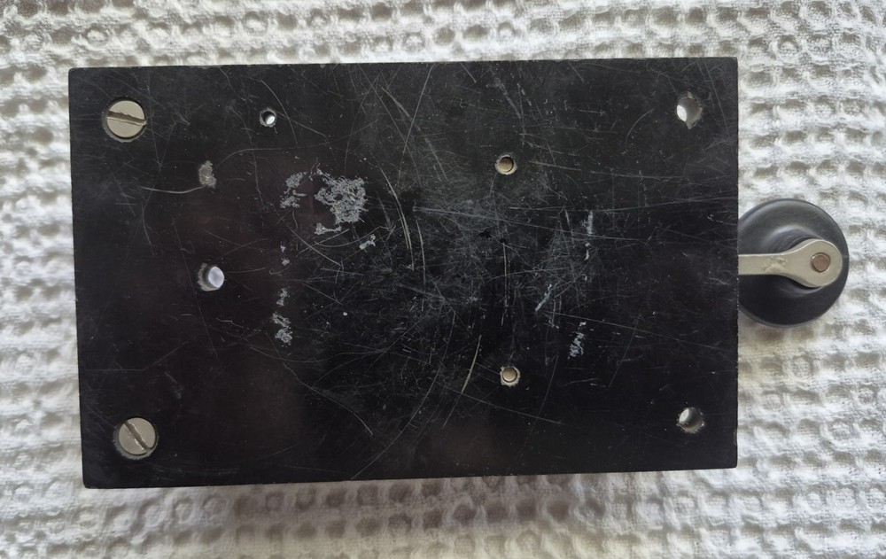 Vintage WWII J-38 Telegraph Key, No Markings, Good Shape...Look & Read