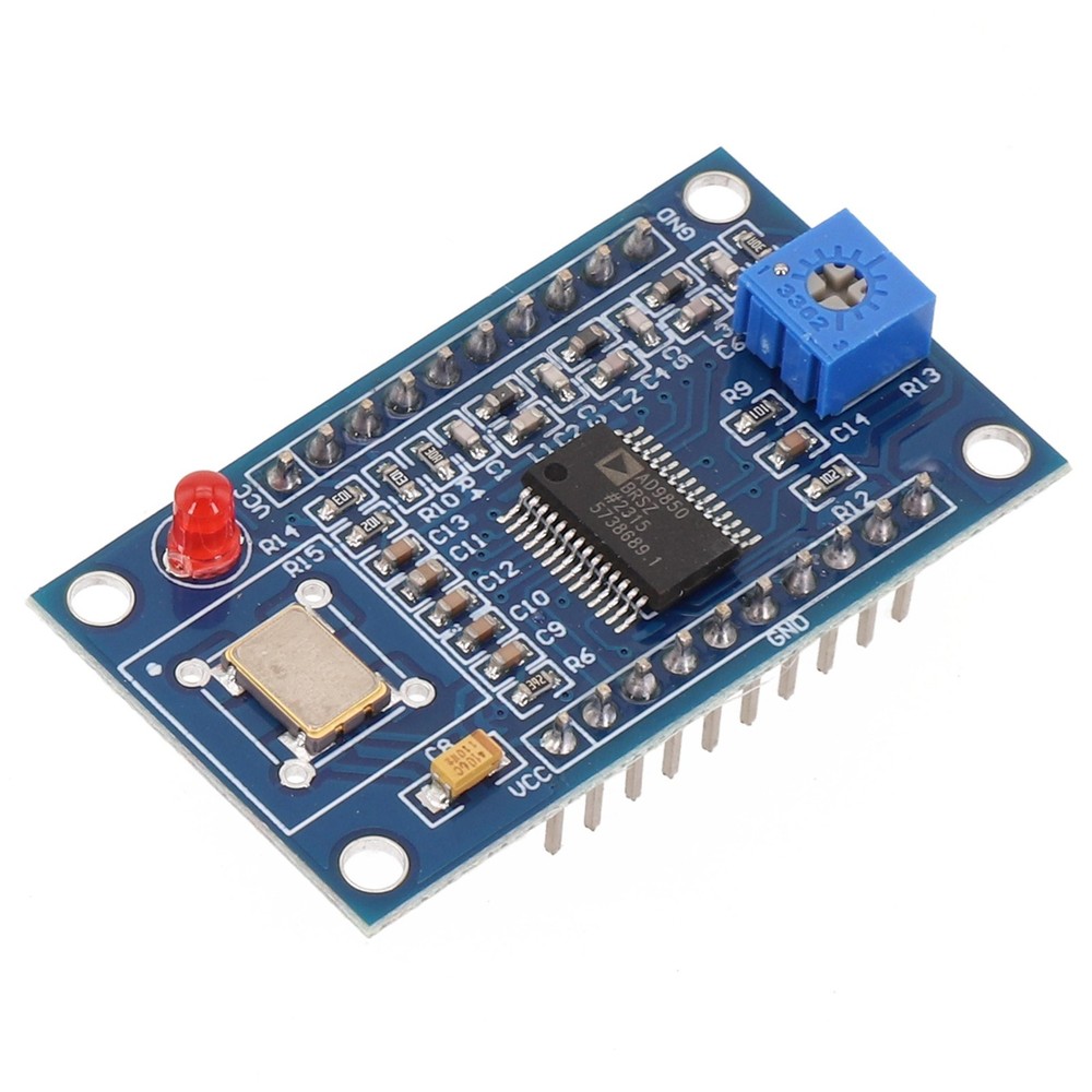 Versatile AD9850 Development Board Module Dual Sine Waves and Dual Square Waves