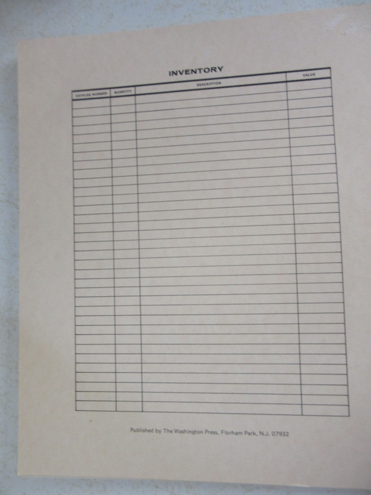 White Ace Standard Mint Sheet File - 10" x 12" Used but Great Condition