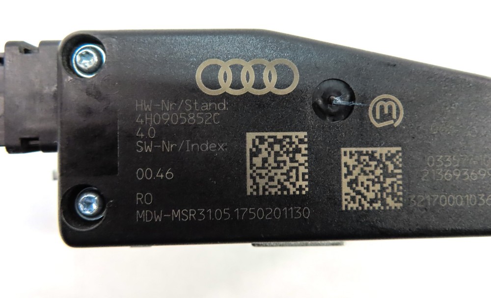 2018 AUDI A8L (D4 4H) DRIVER STEERING COLUMN LOCK CONTROL MODULE