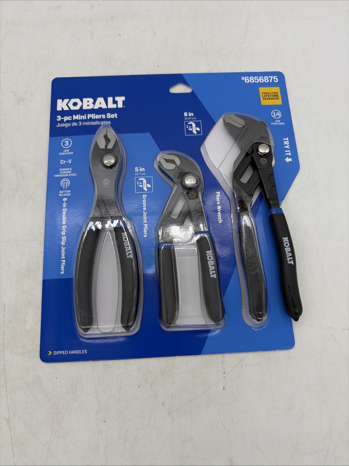 Kobalt 3-pc Mini Pliers Set