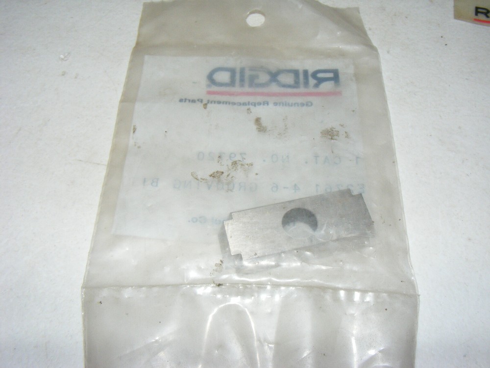 Ridgid 79720 E2761 4-6 Grooving Bit        NOS