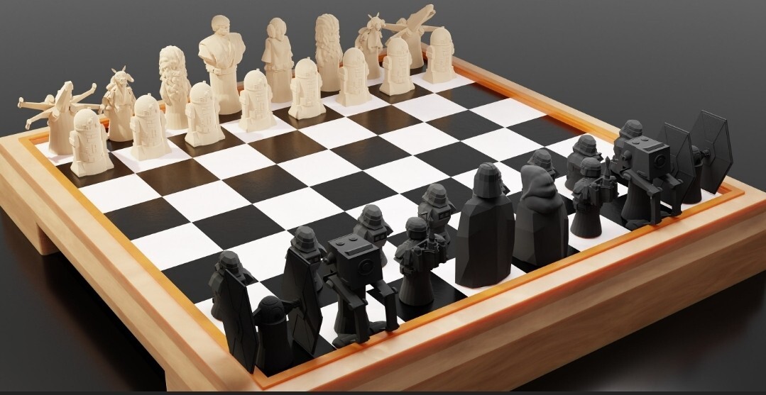 Star Wars Chess Set Remastered