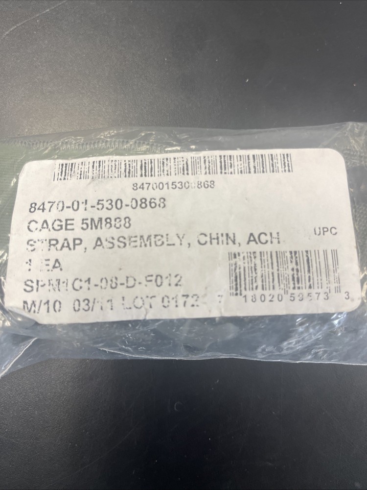 MICH ACH Chin Strap HARDWARE USGI Advanced Combat Helmet 4 Point Strap Assembly