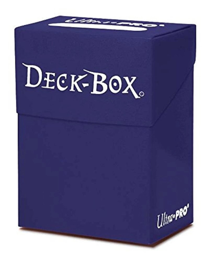 Ultra Pro 80 Count Standard Deck Box - Blue