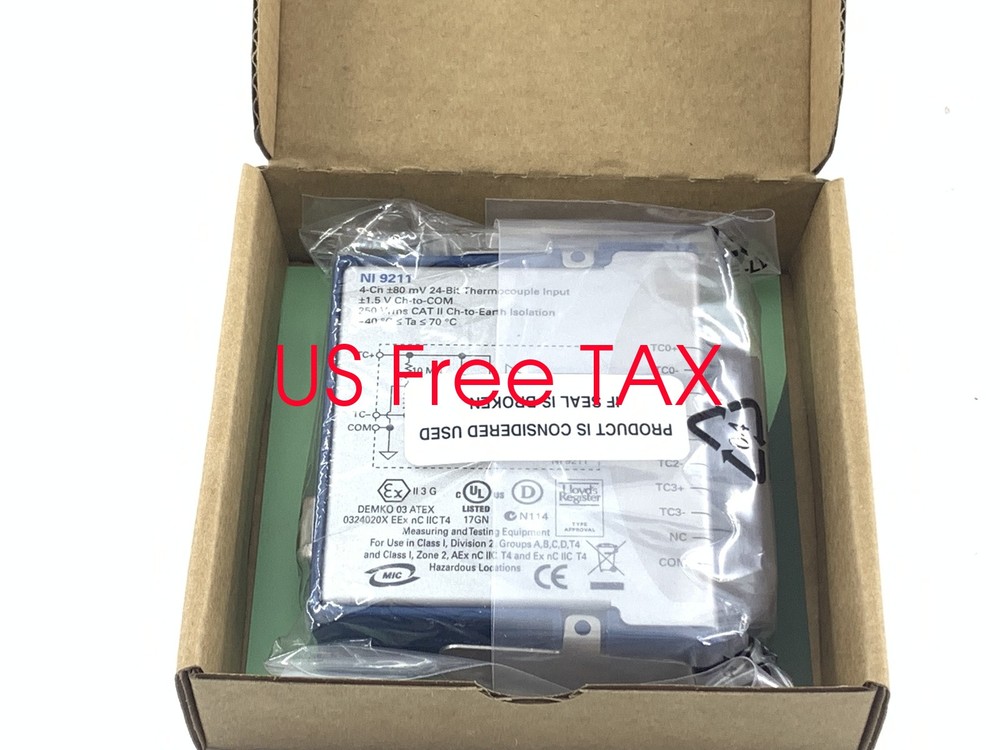 National Instruments NI 9211 cDAQ Temperature / Thermocouple Input Module NEW