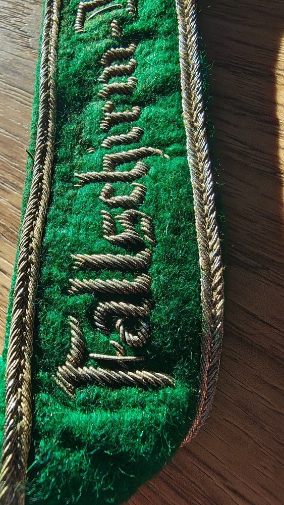 WW2 GERMAN OFICER LUFTWAFFE CUFF TITLE