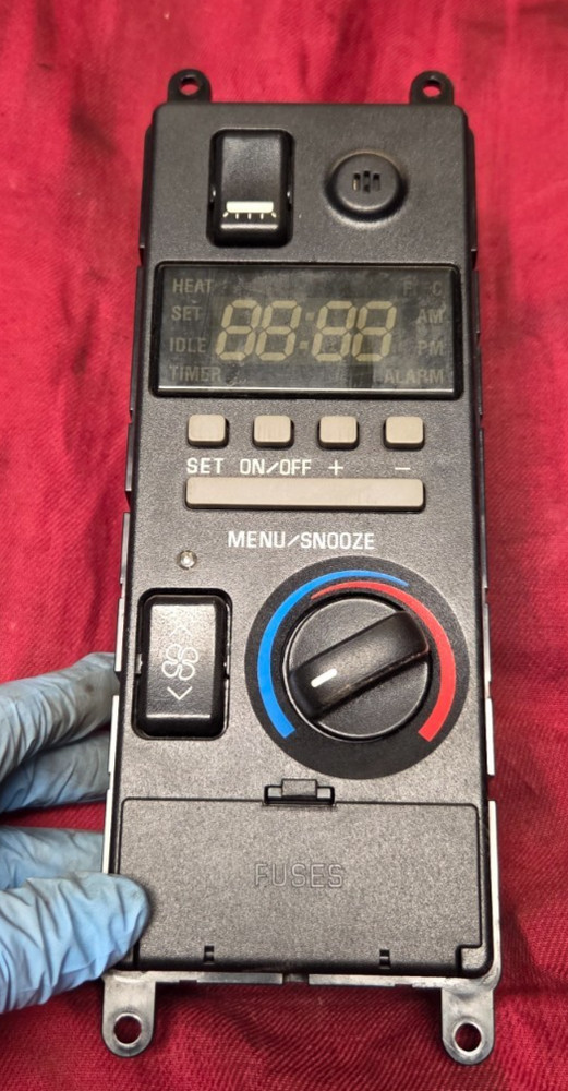 Volvo 20536257 TEMPERATURE CONTROL SWITCH, SLEEPER , ALARM CLOCK, MENU, 12962121