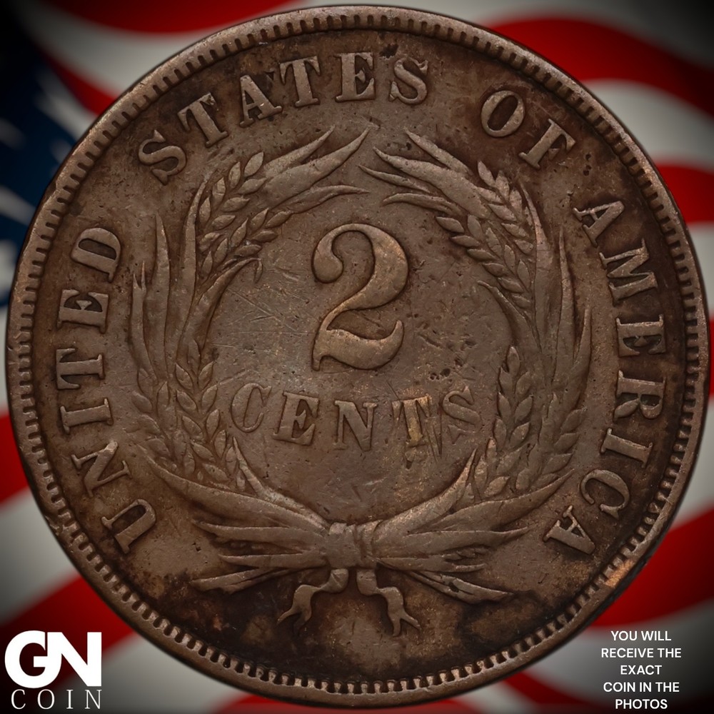 1867 2 Cent Piece A2023