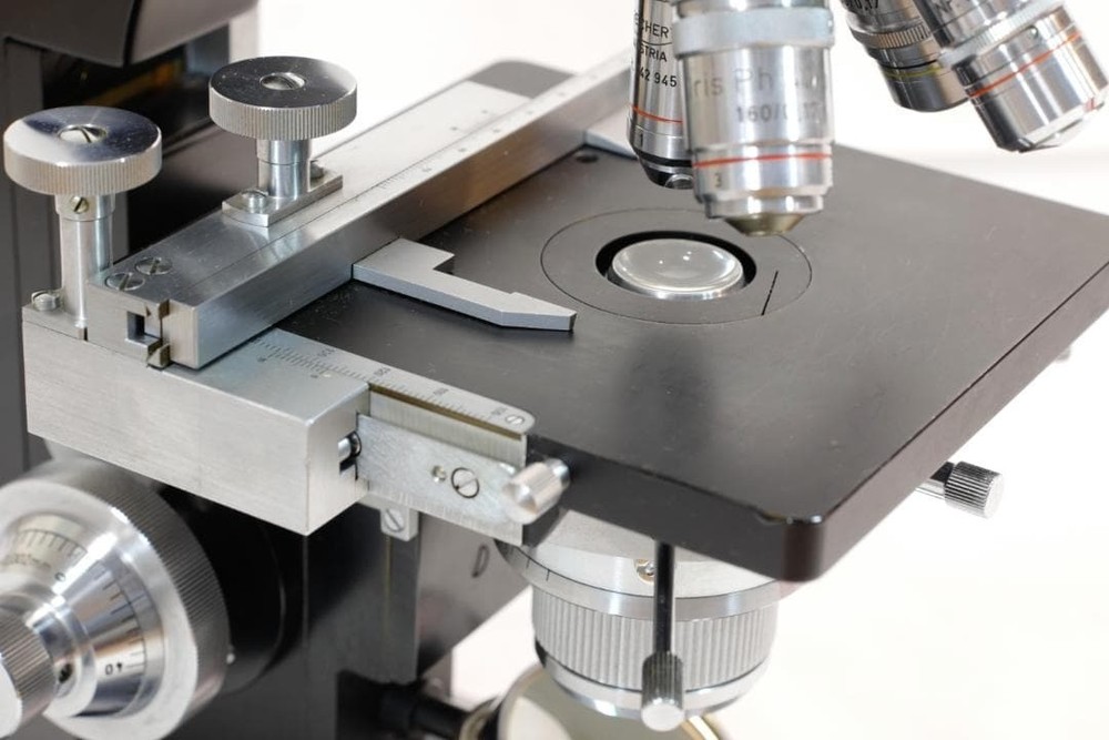 Carl Reichert's phase contrast microscope (BIOZET)