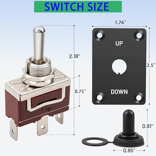 12V DC Relay Module,Forward and Reverse Relay Module,with Waterproof DPDT