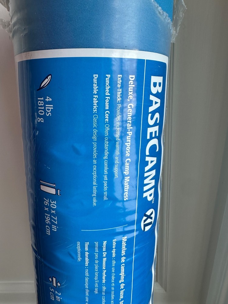 Therm-a-Rest Basecamp Self-Inflating Camping Sleeping Pad - XL