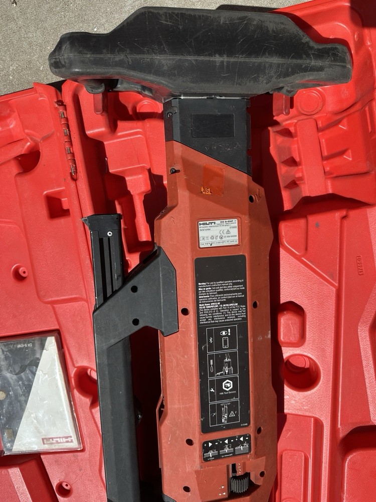 Hilti DX 9-ENP Powder Actuated Decking Tool with case