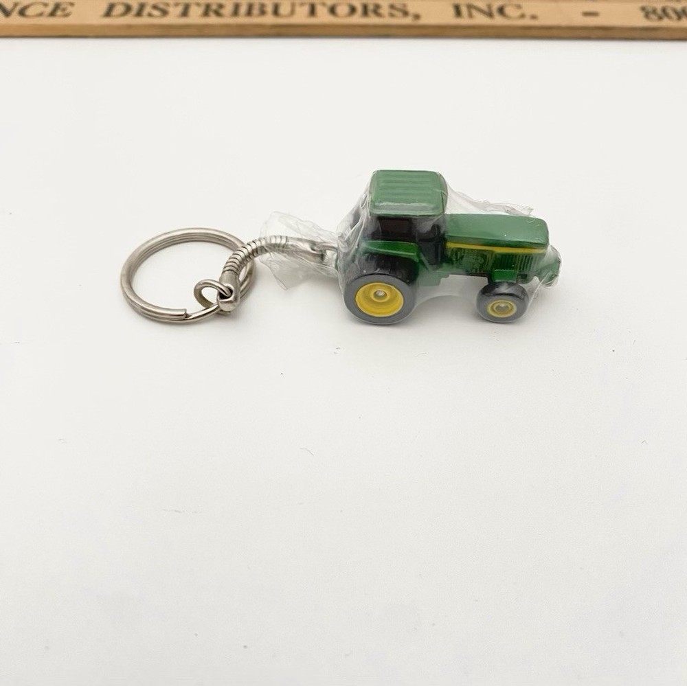 Miniature John Deere Tractor Key Chain