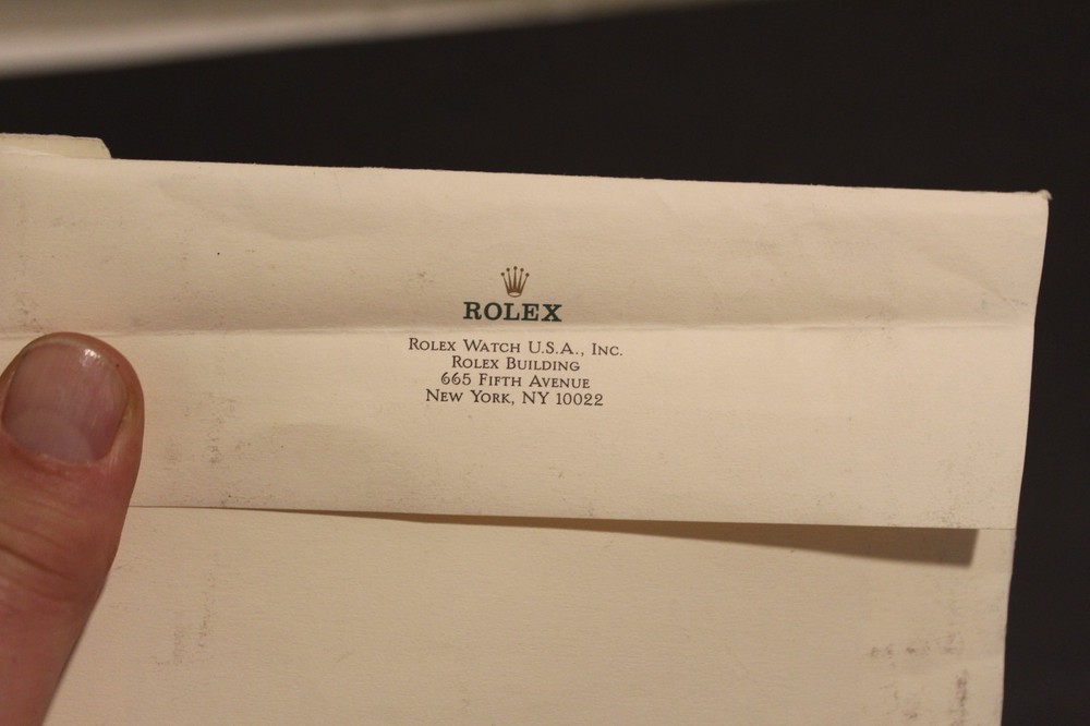 Rolex Paperwork Pricelist Catalog