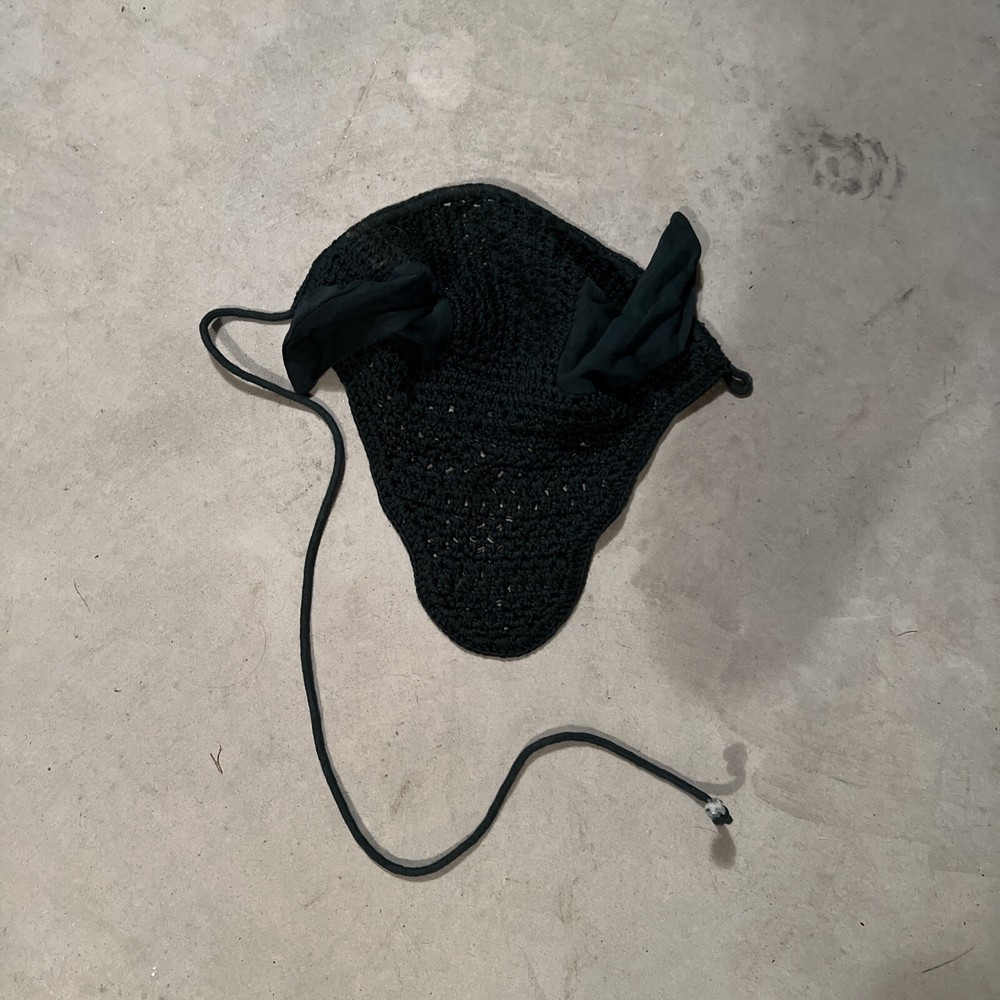 Green Horse Ear Bonnet