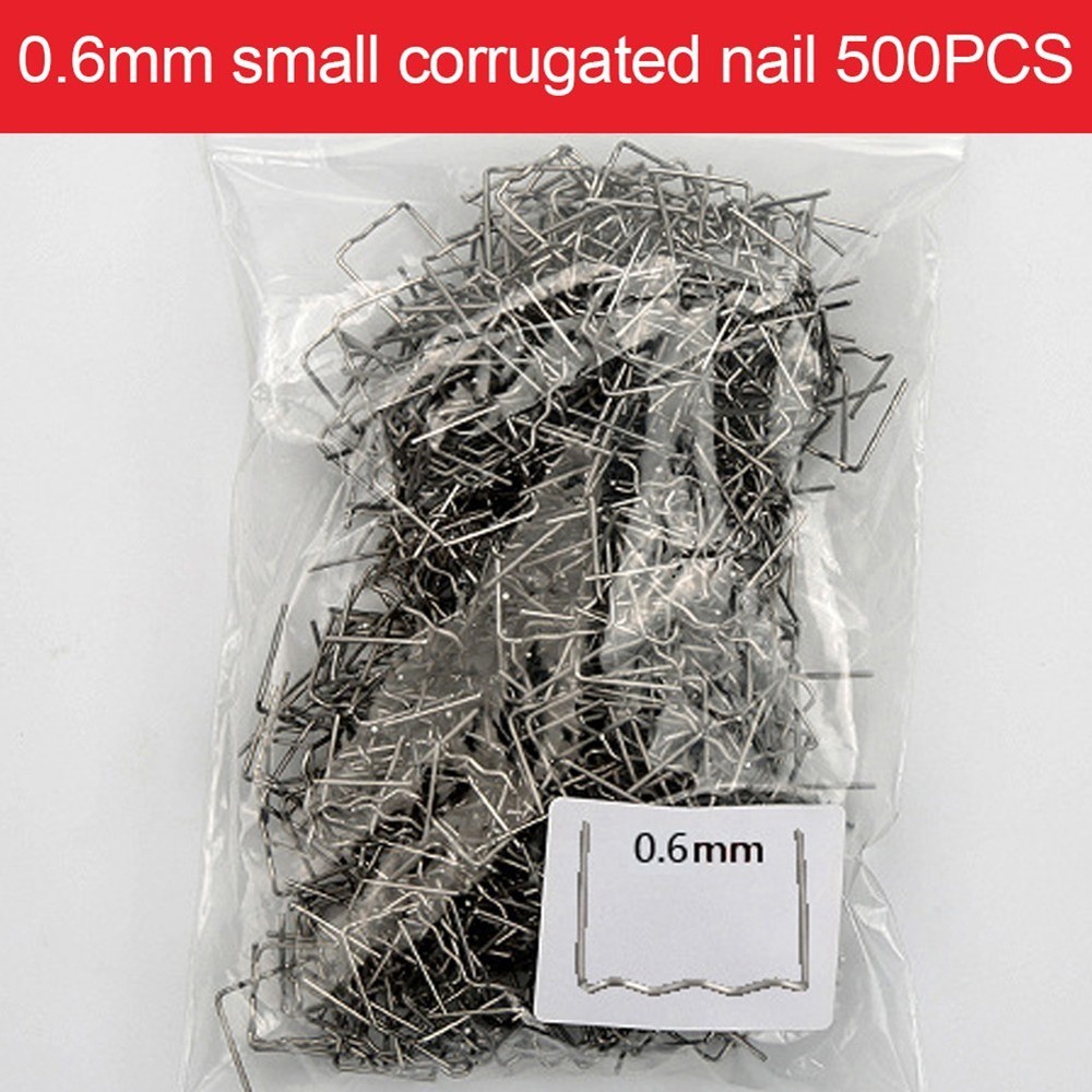 Pre-cut Hot Stapler Staples 500PCS Accessories Flat Staple Replacement