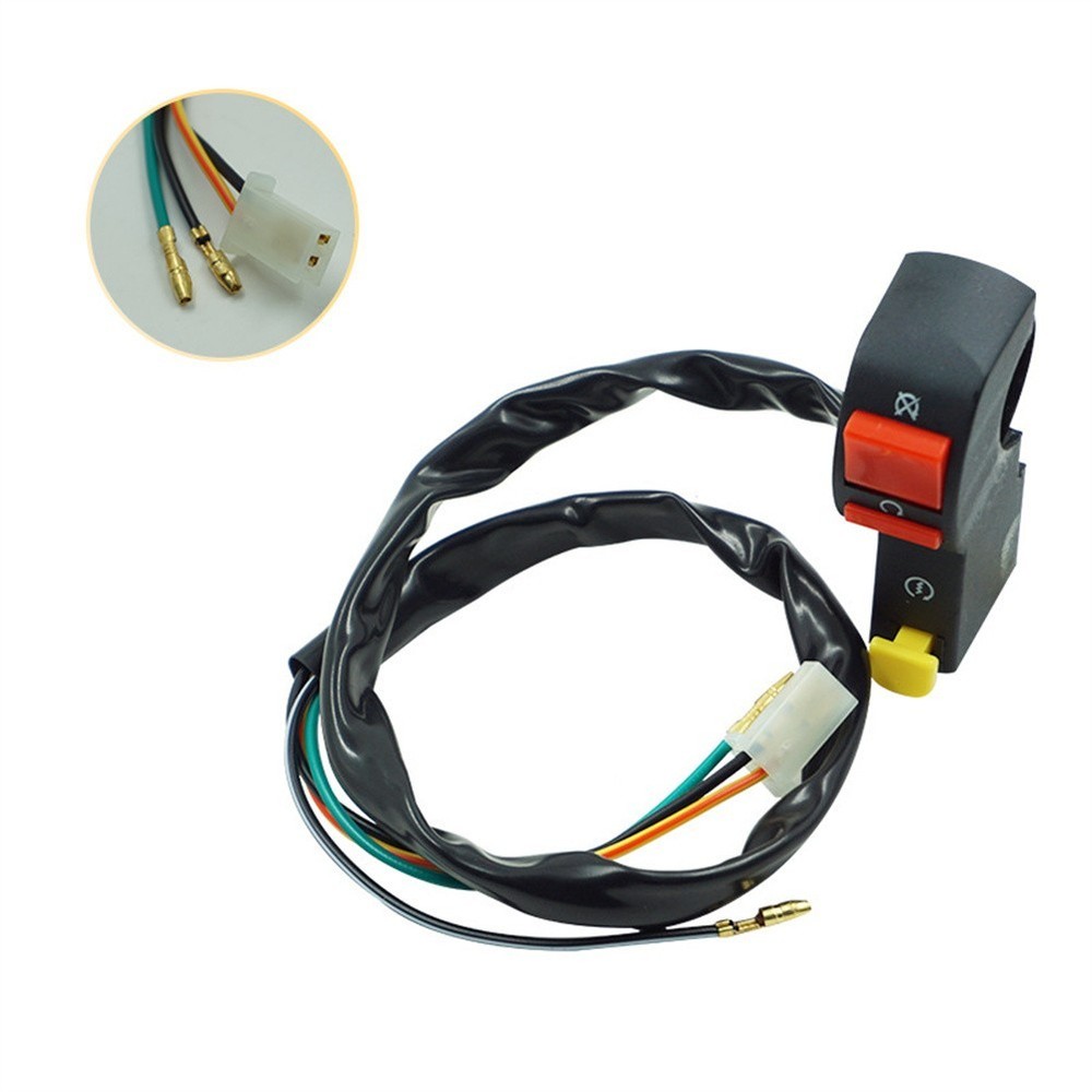 Motorcycle Start Switch Switch Electronics + Plastic For 50cc 70cc 90 110
