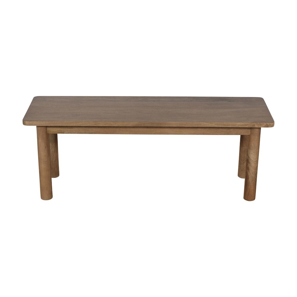 Bodhi 50" Rustic Solid Wood Dining Bench