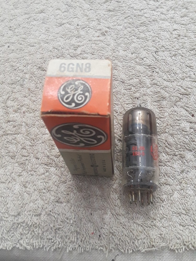 NOS GE 6GN8 Vacuum tube