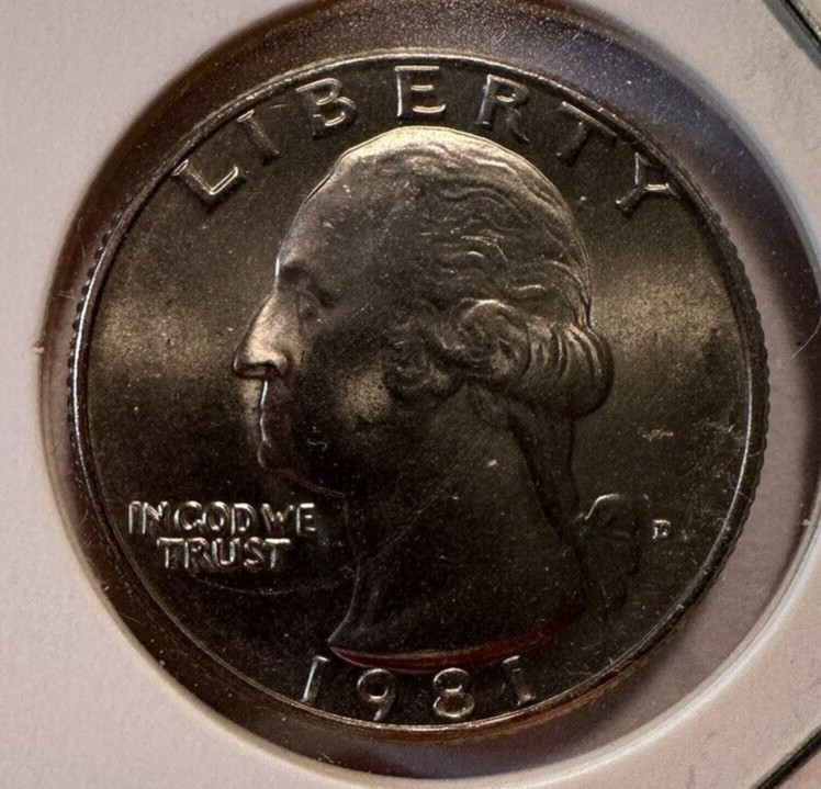 1981-D Washington Quarter