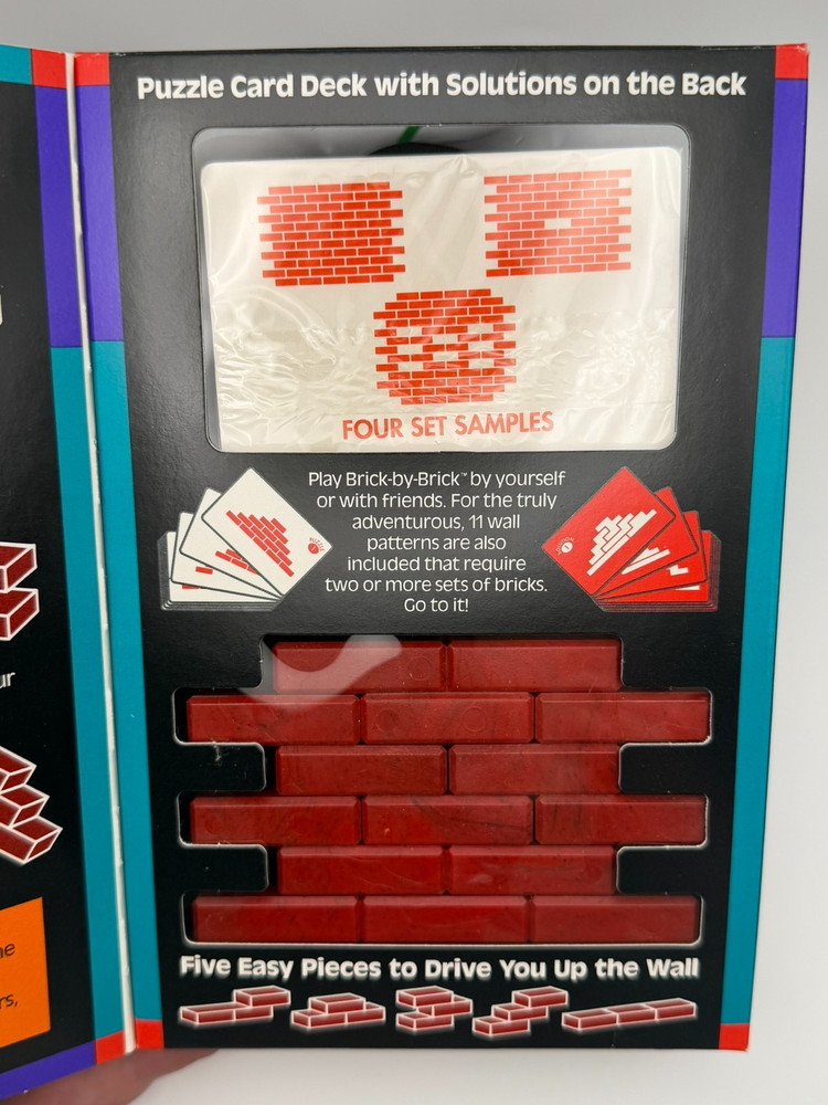Brick By Brick Puzzle Game 60 Puzzles Binary Arts Brain Teaser Complete