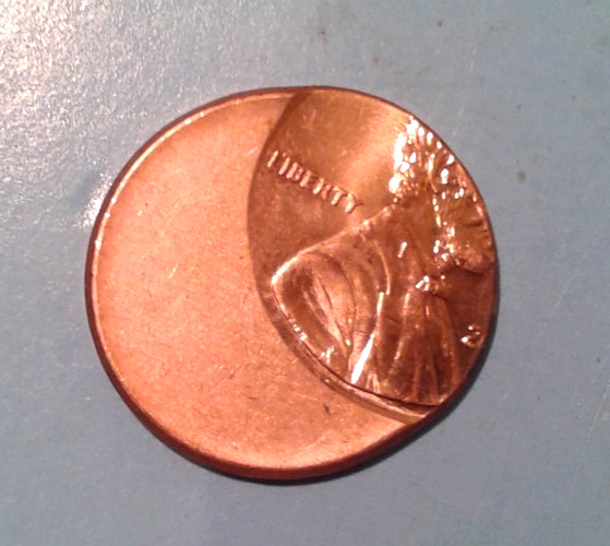 United States 1 Cent Error coin.
