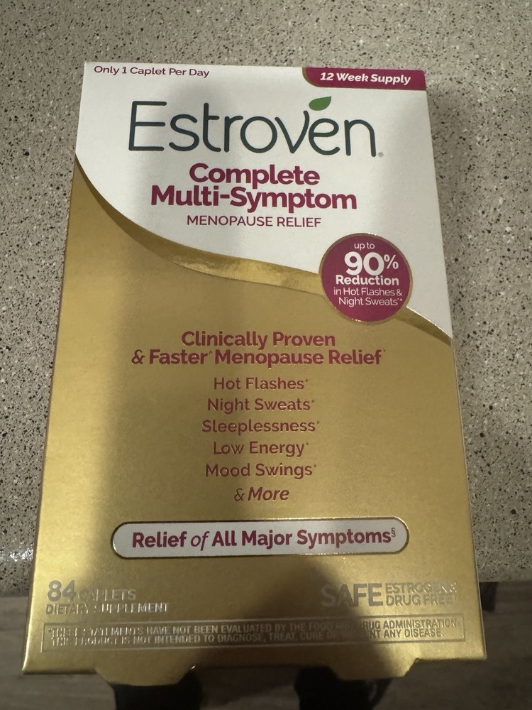 Estroven Complete Multi-Symptom Menopause Relief 84 Caplets