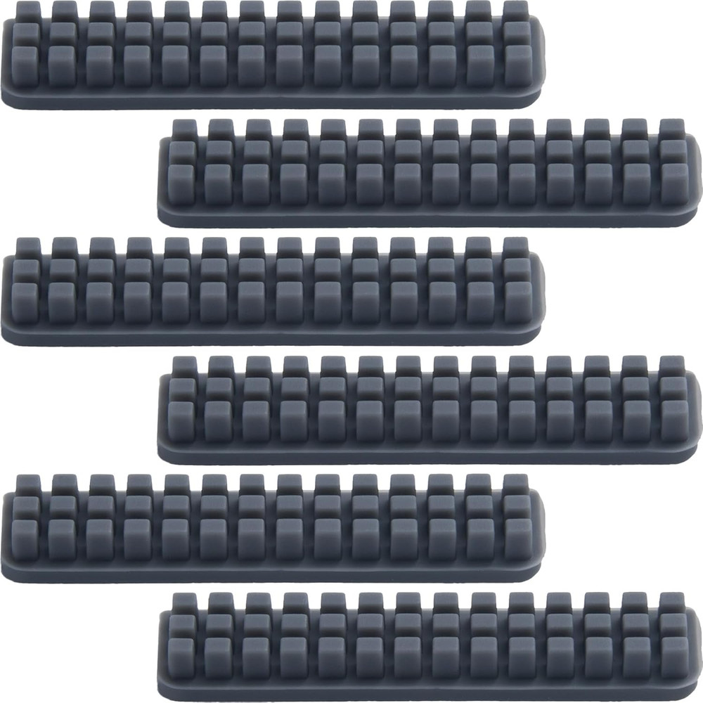 Silicone Nozzle Wiper Brush Set for Bambu Lab A1 3D Printer - Gray