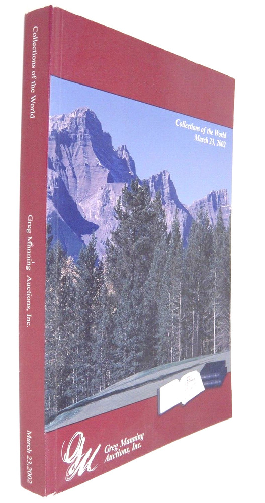 Greg Manning Stamp Auction Catalog 2002 Covers Postal History US Foreign Lots