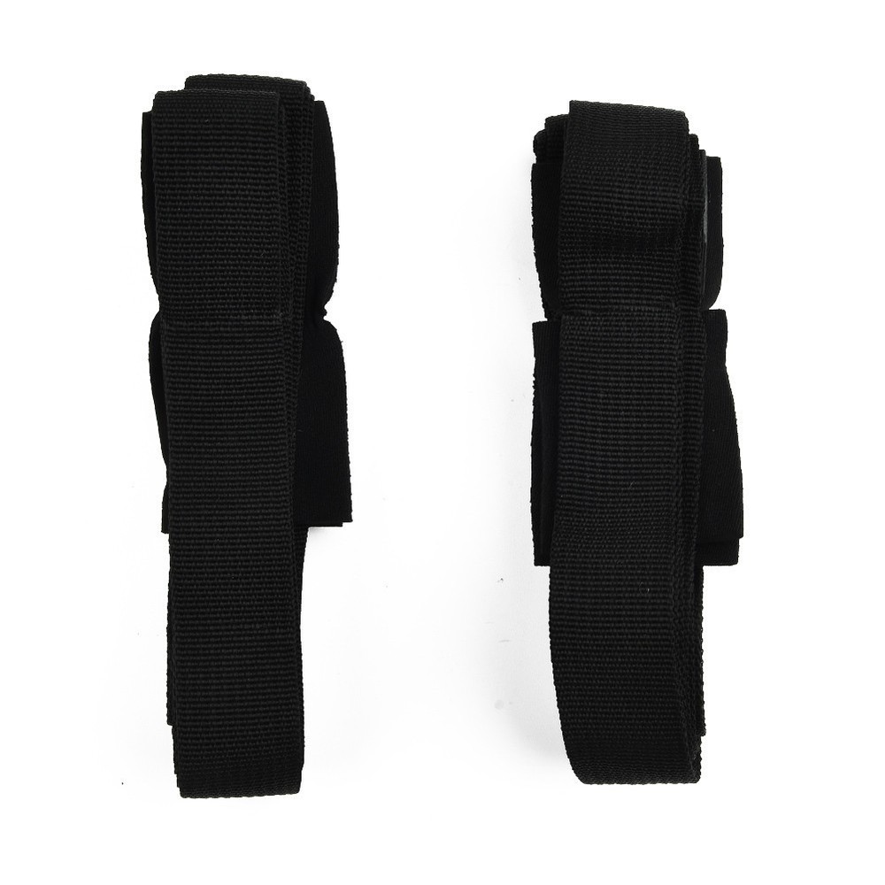 Tie Straps Luggage Black Polyester Webbing Surfboard 1 Pair High Quality