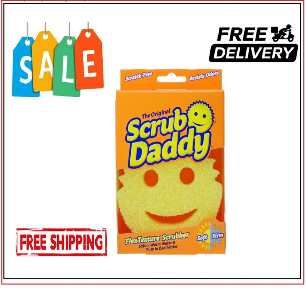 Scrub Daddy The Original Scrub Daddy Polymer foam Sponge