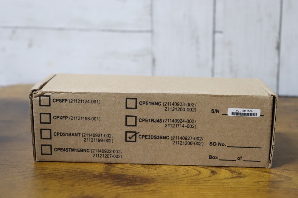 JSDU E3/DS3/STS1 Physical INTERFACE MODULE, Jitter Capable