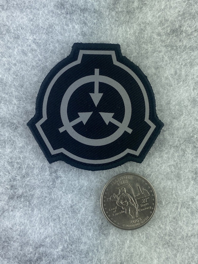 SCP Foundation Video Game Reflective Morale Tactical Patch