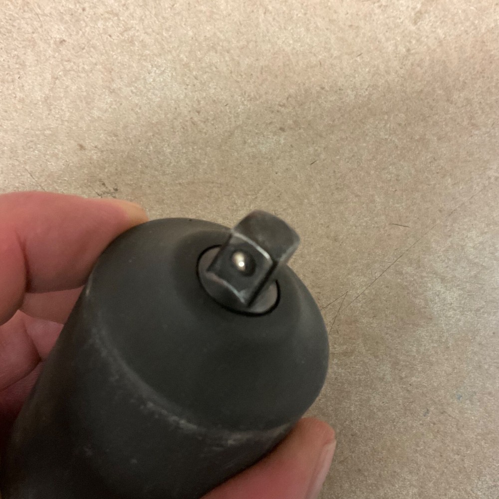 Jacobs HEX TO 3/8 SQUARE IMPACT DRIVER, TURNS DRILL INTO IMPACT SOCKET WRENCH