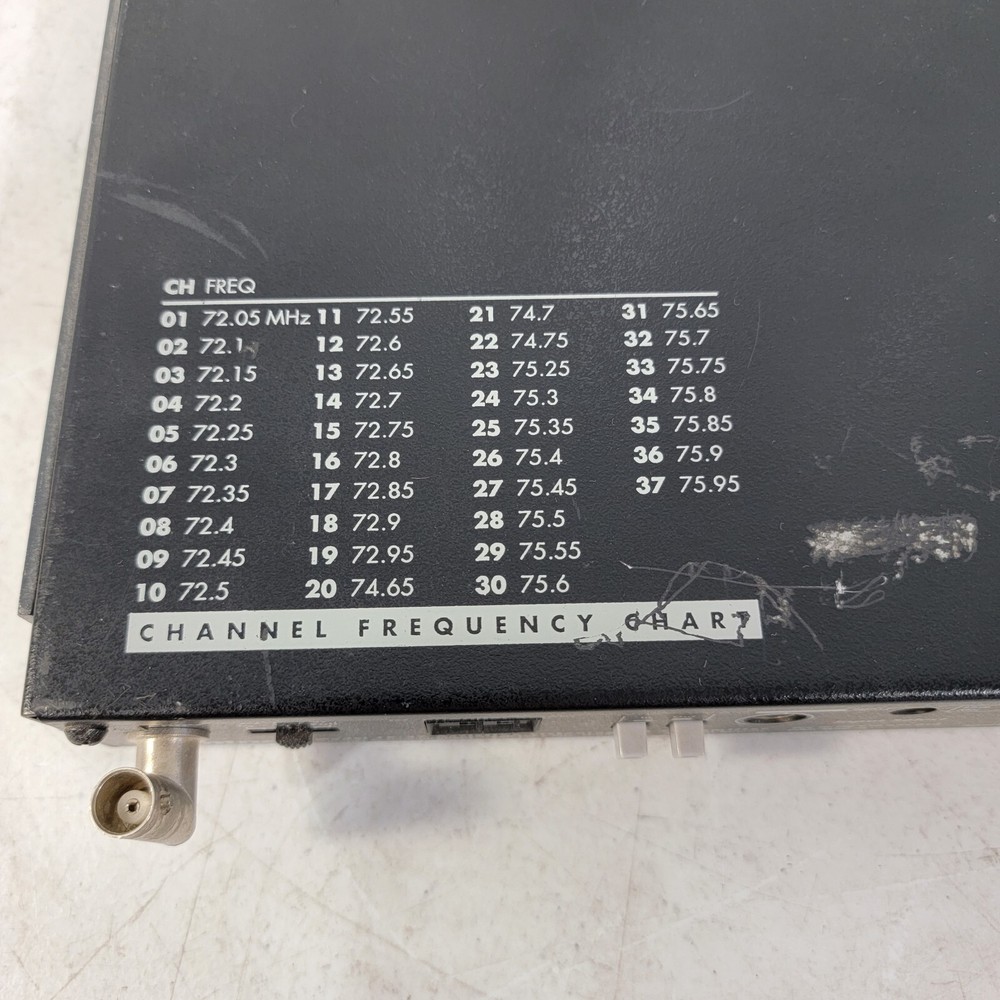 Gentner TX-37 FM Assisted Listinening Transmitter Adaptive Processing
