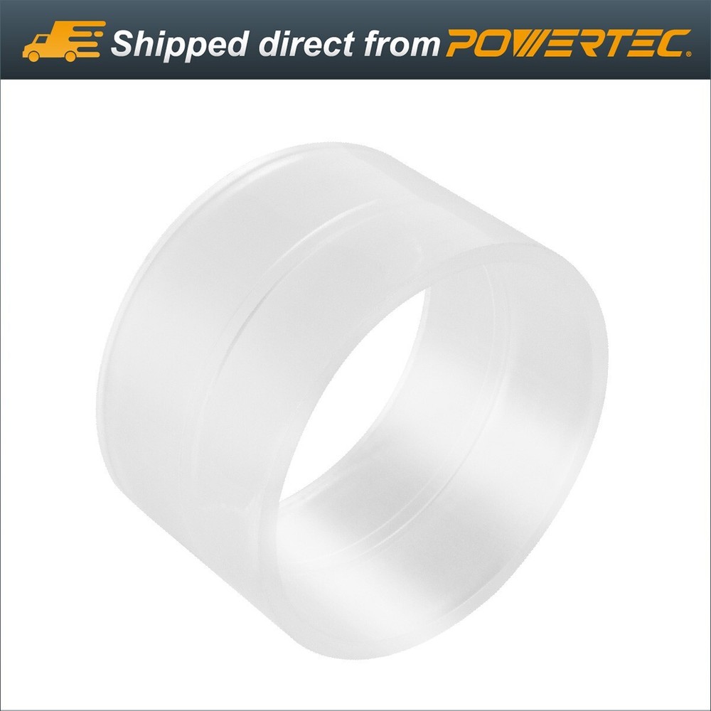 POWERTEC 2-1/2" Pipe Coupling, Clear (70234)