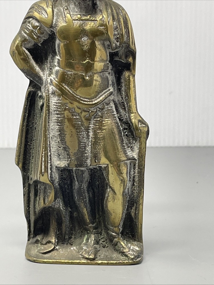Vintage Brass Roman Gladiator Door Knocker
