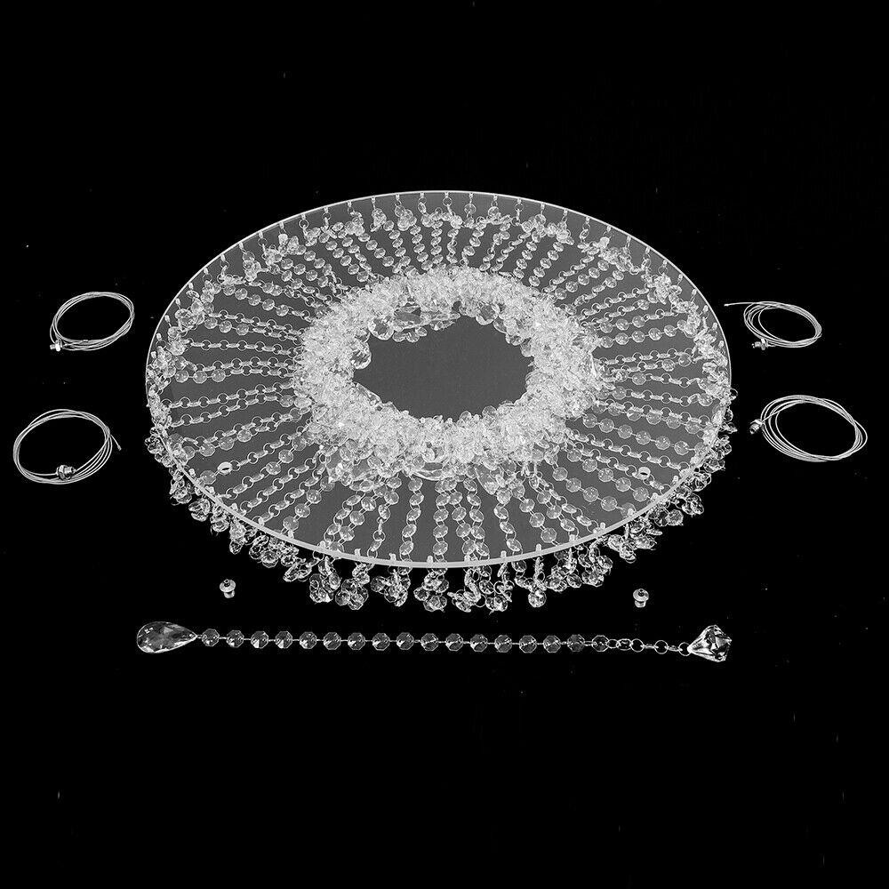 Wedding Cake Stand 80cm Crystal Bead Regular Impact-resistant, Rust-resistant