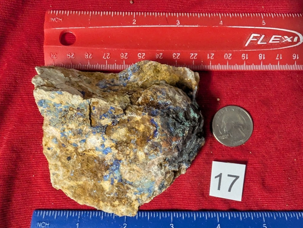 Azurite 0.60 pound lbs Crystal Gemstone