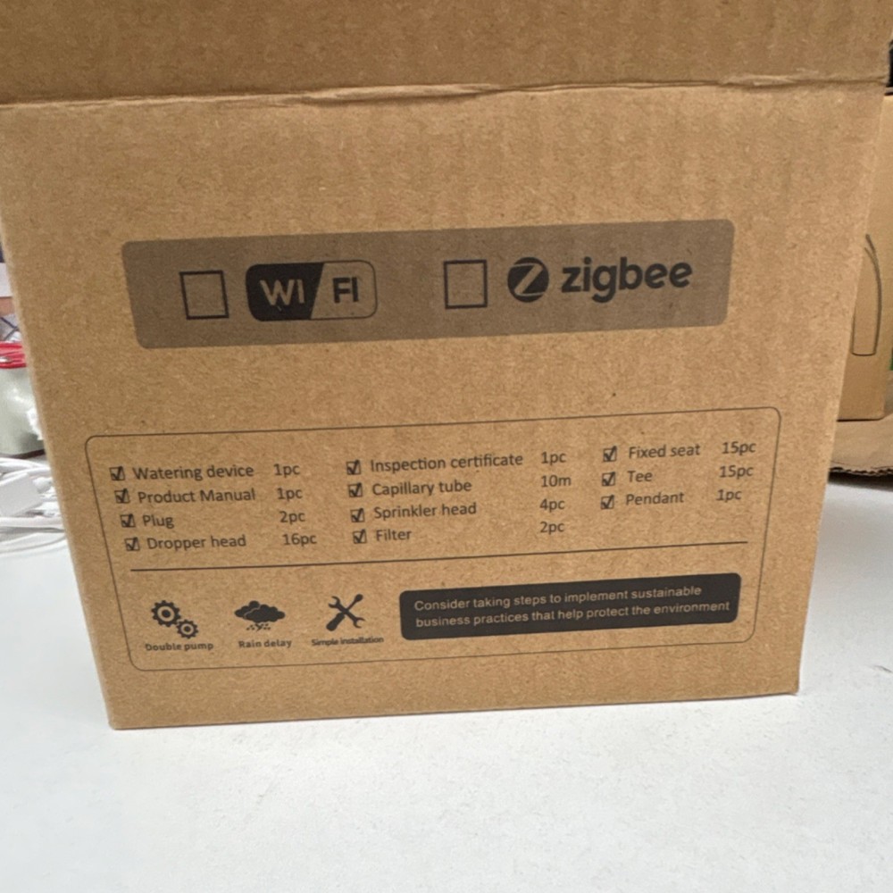 Smart Watering Device BAF-908 Wi-Fi Zigbee App Control Irrigation Kit