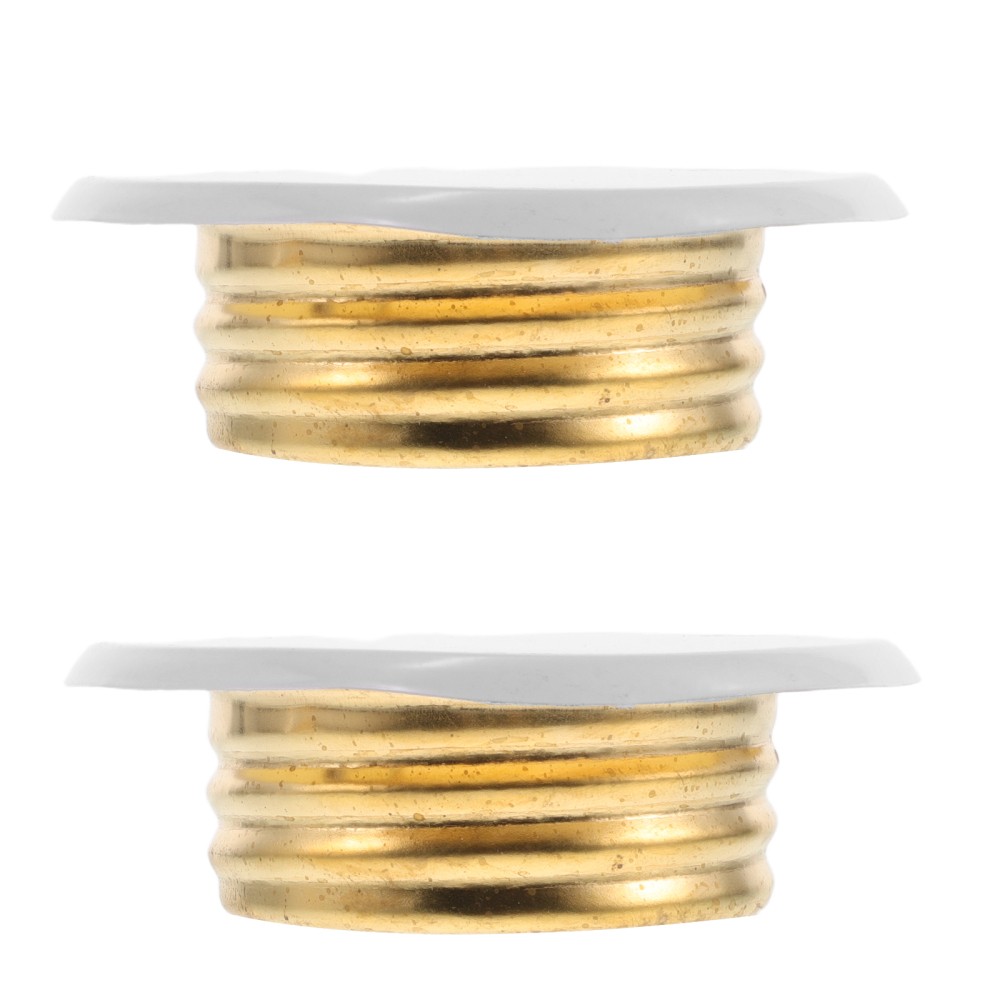 2pcs Fire Sprinkler Covers Head Cap Flange Protective Plate Replacement Fire