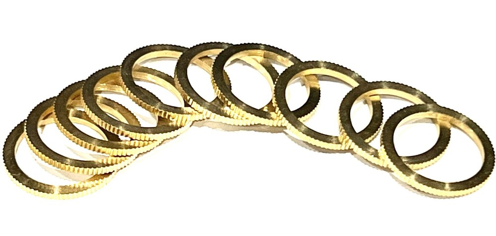 Gaskets Brass Ring Adapter Reducer Bushing for Circular Diamond Blade - 10 Pack